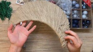 DIY Полумесяц своими руками. Новогодний МК полумесяц, с помощью товаров fix price.