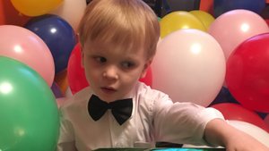 День рождения Дани! 4 годика! (2017 год) перезалив