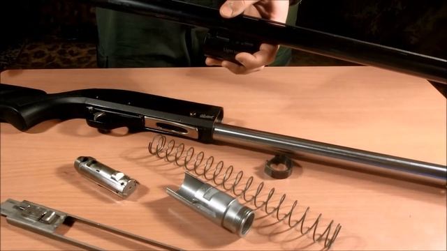 РУЖЬЕ МР 153 РАЗБОРКА СБОРКА ЧИСТКА
