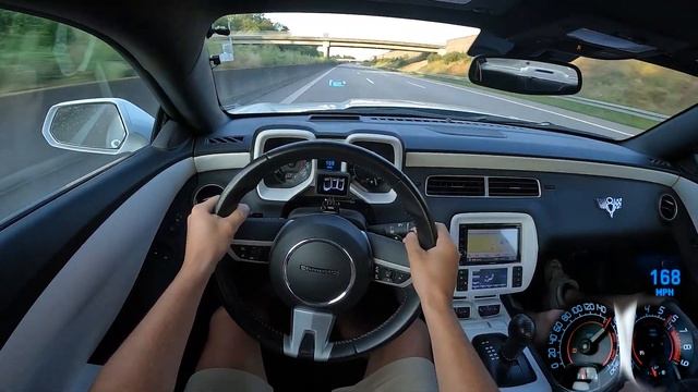 2011 Chevrolet Camaro SS 6.2L V8 400 HP TOP SPEED AUTOBAHN DRIVE POV смотреть онлайн