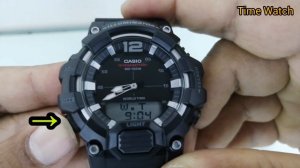 How to Set the Time Casio HDC-700-1AVDF @timewatchdc