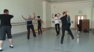 №683 Русский народный танец. Комбинации в паре. Максим Агеев, Москва