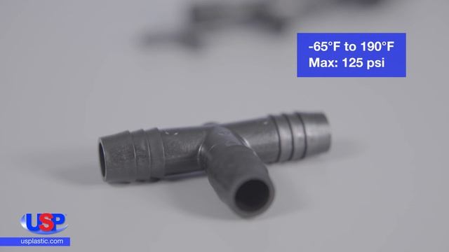 BLACK HDPE TEES | U.S. Plastic Corporation® | Product Spotlight смотреть онлайн