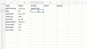 google translate in excel