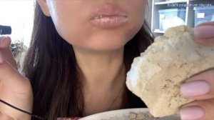ASMR crunch clay&chalk/глина Горная Коричневая и мел Честер💥😋