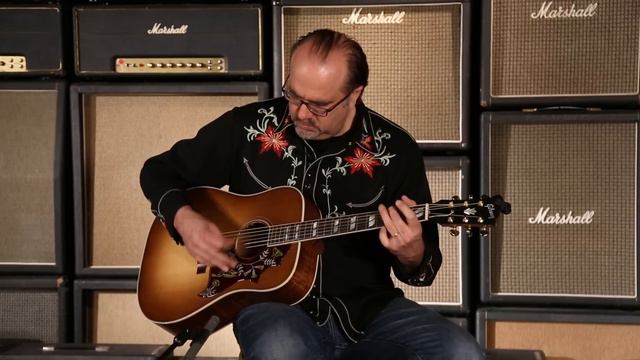 Gibson Montana Limited Hummingbird Koa • SN: 13164064 смотреть онлайн