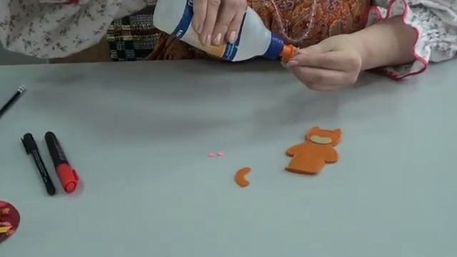 Мастер-класс Пальчиковый театр по сказке "Репка" - Кошка