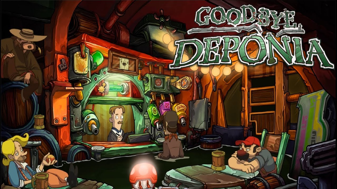 Goodbye Deponia №1  Монах сектант и Шут.mp4