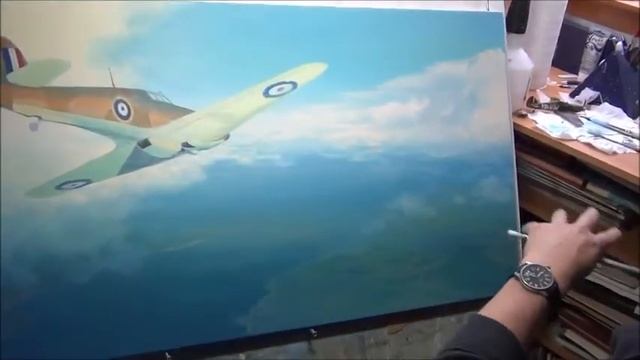 Aviation Art - Hurricanes into Battle смотреть онлайн