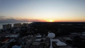 Снимаем атмосферу в Америке, Myrtle Beach. Засняли Sunset на побережье атлантического океана!