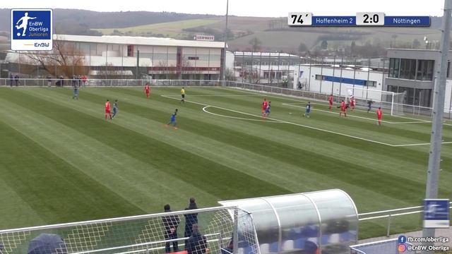 B-Junioren - 2:0 - Yann Hoffmann  -  TSG 1899 Hoffenheim 2