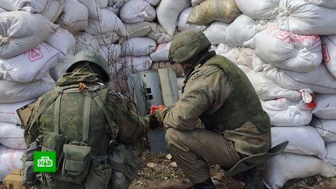 Российские войска очищают поселки Харьковской области от неразорвавшихся снарядов