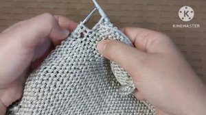 شنطة تريكو | شنطة تريكو للبنات(الجزء الاول ) Knitted bag for girls (Part One)