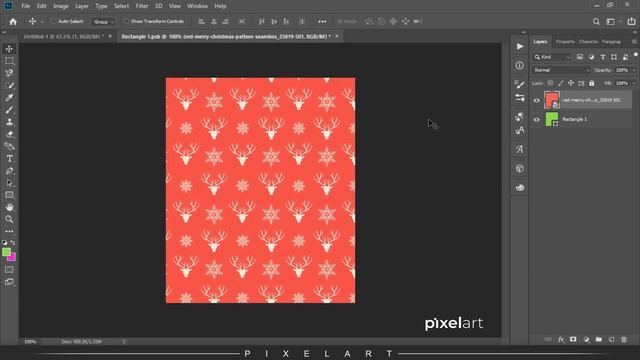 How To Make A Christmas Gift Box Wrapping Paper Mockup in Photoshop CC смотреть онлайн