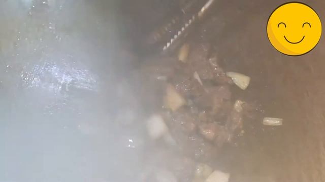 Жареное мясо по корейски / Уличная еда смотреть онлайн