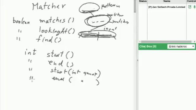 Java - using Pattern and Matcher смотреть онлайн