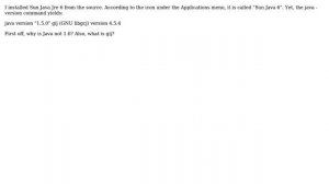 Ubuntu: Version of Java not matching up