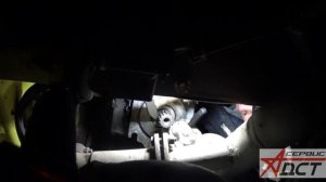 Потек тандемный гидронасос Bosch Rexroth на бульдозере ТМ10 ДСТ УРАЛ