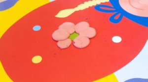 Картина из пластилина. Как сделать. Матрешка из пластилина