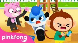 📞 Call For Help! | Car Songs | Police Cars Series | Pinkfong Songs for Kids