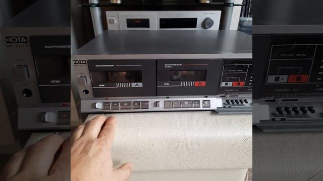 Магнитофон приставка НОТА 220С. смотреть онлайн