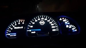 Пересвет приборной панели Опель Вектра Б