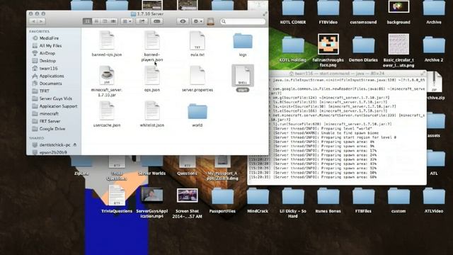 How to make a 1.16.3 MineCraft Server (Mac) (eula.txt) смотреть онлайн