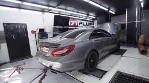 Dyno Test Run Mercedes Benz CLS63 AMG 5.5l V8 BiTurbo M157 Stage2 with results #dyno #dynotest