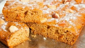 Постный медовый пирог с орехами Приятного аппетита!