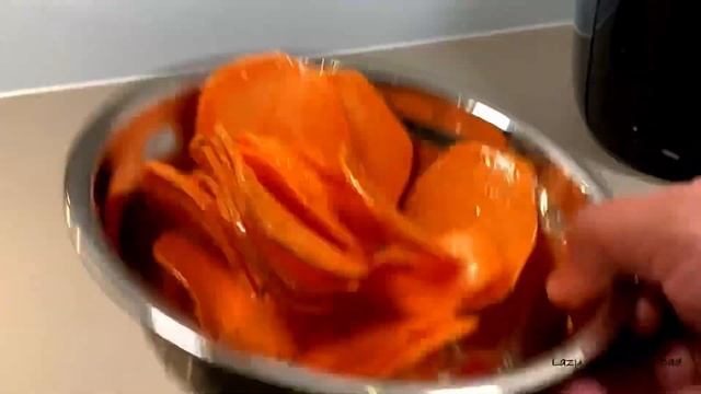 Kale PopCorn Sweet Potato Chips Airfried in Philips Smart Sensing Air Fryer XXL + Light Snack Kit смотреть онлайн
