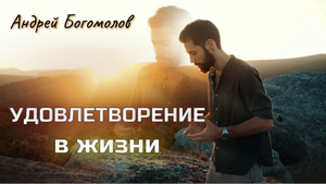 Как найти удовлетворение в жизни. Андрей Богомолов (Философия)