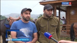 5 суток в пути на лошадях карачаевской породы
