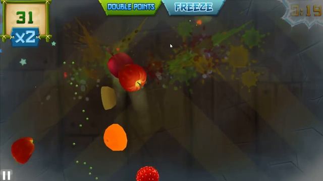 обзор игри Fruit Ninja HD смотреть онлайн