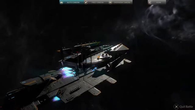 Endless Space 2 Battle Vaulters vs Riftborn Large Spaceship смотреть онлайн