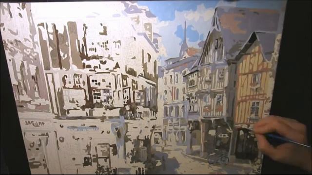 Картина Блинная на французской улочке смотреть онлайн