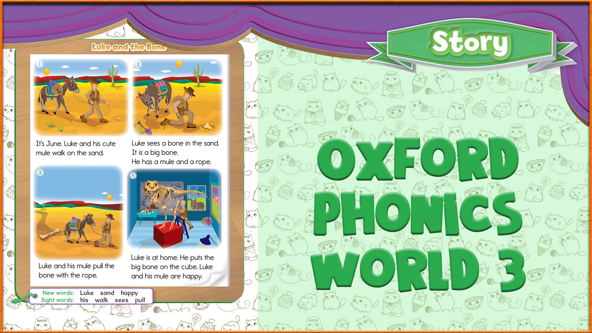 Story | Unit 3 | Oxford Phonics World 3 - Long Vowels. #17