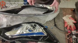 Установка светодиодных модулей AOZOOM A5+ на Ford Focus