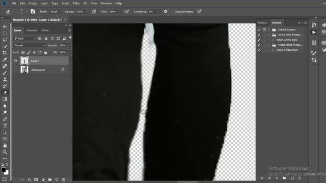 Portal Effect Photoshop Action смотреть онлайн