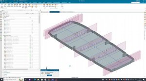 6 Wing rib with cutouts and placement of rifts and flangings