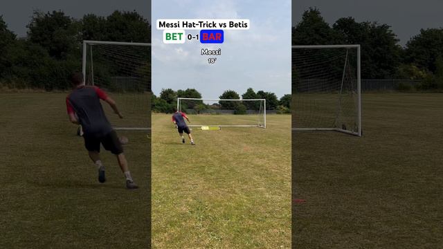 Lionel Messi Hat-Trick vs Real Betis | Recreated ⚽️⚽️⚽️