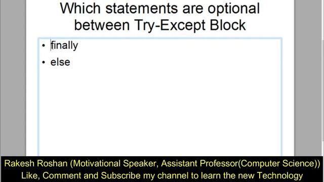 Interview Questions(#4) with Answers of Python Programming Language