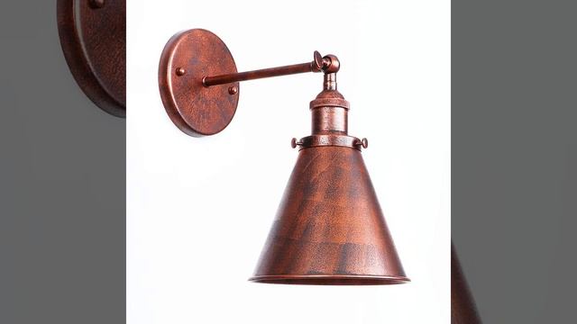 Iwhd антикварные настенные светильники в винтажном стиле, для спальни, лестницы, ванной комнаты, смотреть онлайн