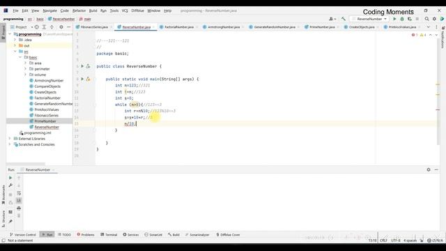 Reverse A Number Program in Java | Reverse Program | What is Reverse Number #javaprogramming #java