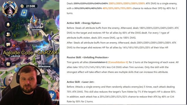 Timi Gets An Amazing Rework + Patch Notes Discussion - Infinite Magicraid смотреть онлайн