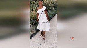 Дочка Ксении Бородиной Маруся в красивом платье!