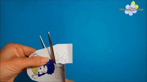 Поделка на зимнюю тему "Каток"