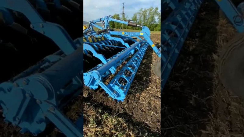 Дискатор АДС 8Э, работа по стерне