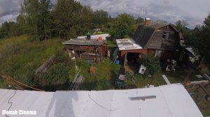 Постройка гаража. Часть 2. Разметка перекладин, нарезка листов, подъём, укладка прикручивание.