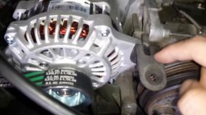 2004 subaru wrx alternator change