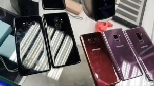 Samsung galaxy S9 и S9+ все цвета краткий обзор и сравнение камеры